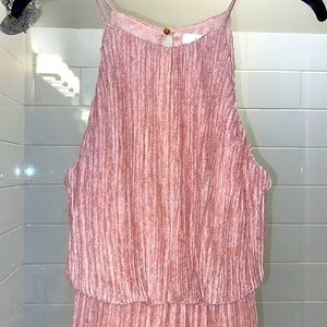 Beautiful high neck dress!